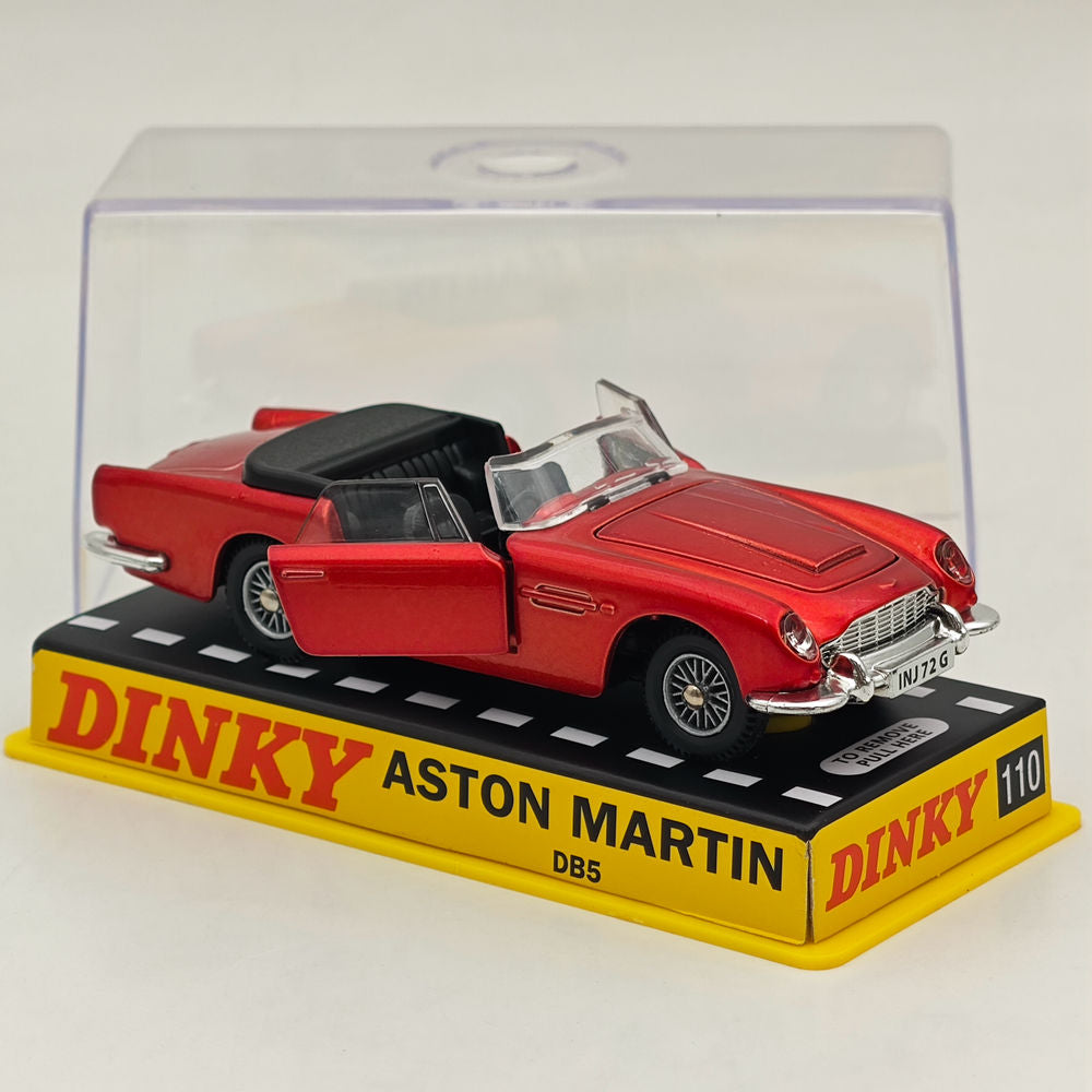 1:43 Scale Aston Martin Red Diecast Model Car - Collectible Dinky Toys 110 Series for Display, Gifts & Racing Enthusiasts