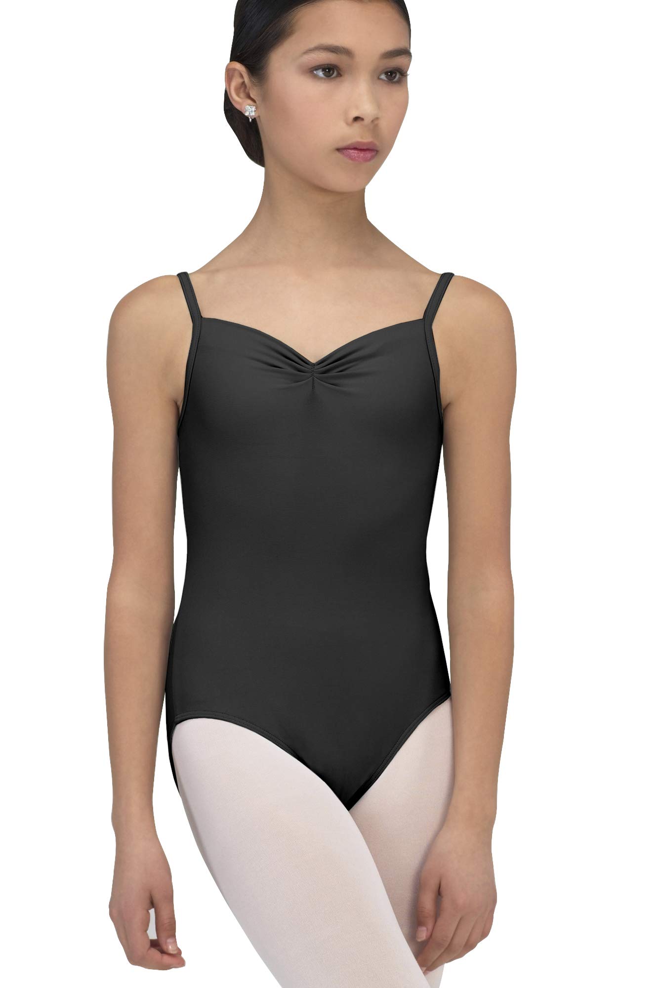 Wear Moi ABBIE Camisole Leotard for Ballet, Dance & Gymnastics - Girls Microfiber Leotard for Kids - Perfect for Ballet Class, Dance Practice & Gymnastics Training