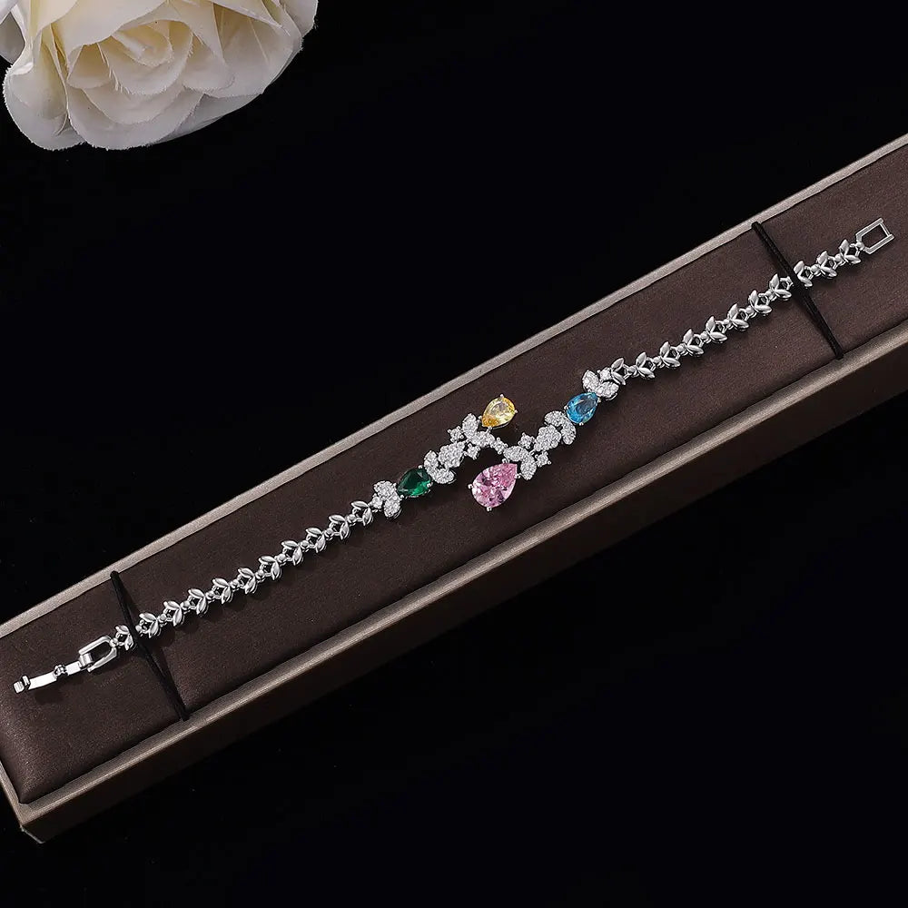 Double Crops Necklace for Women - Elegant Layered Chain Pendant Jewelry for Daily Wear, Date Night & Special Occasions