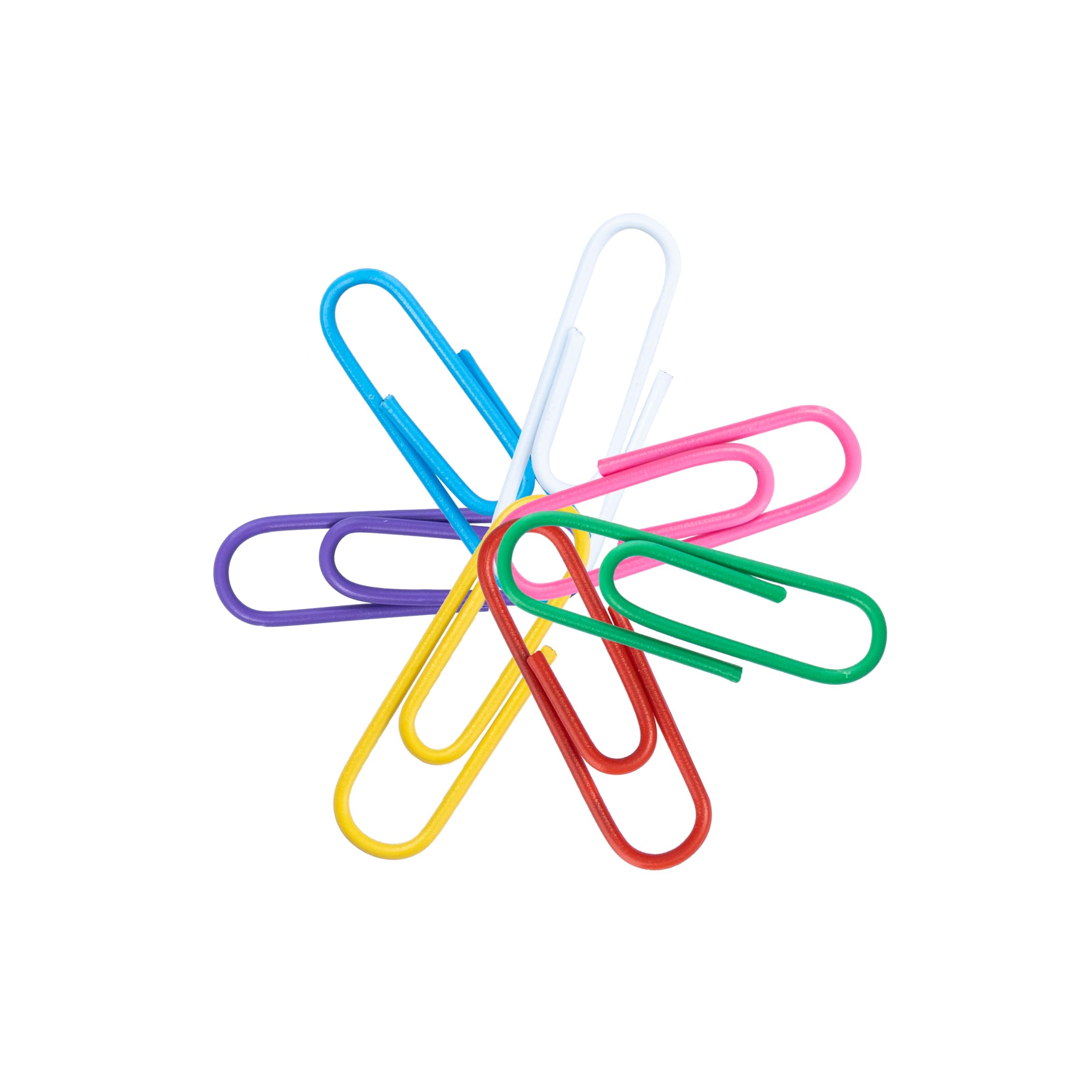 200 Pack 2 Inch Colored Paper Clips - Large, Reusable, Non-Slip Paper Clips for School, Office, Folders, Bookmarks, DIY Albums - Perfect for Organizing Documents, Craft Projects and Office Supplies (L-B-N-G01)