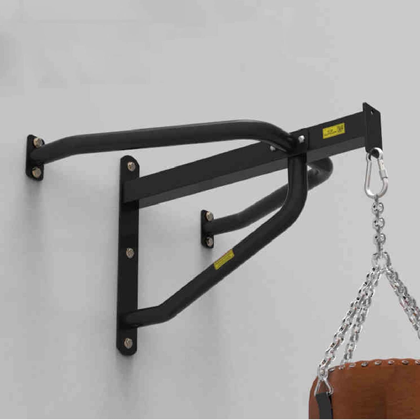 ZHANGQINGXIU Heavy Duty Punching Bag Wall Bracket - Sandbag Holder, Boxing Wall Mount for MMA, Muay Thai & Fitness Training - 3 Sizes (80cm Black) - Perfect for Home Gyms, Martial Arts Studios & Boxing Clubs