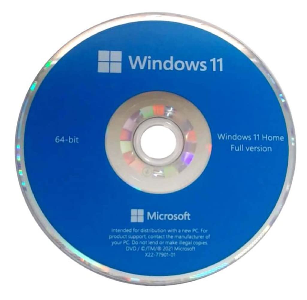 Microsoft Windows 11 Home System Builder | OEM License for New PC Builds | Install on Fresh Computers | Perfect for Gaming, Office & Home Use
