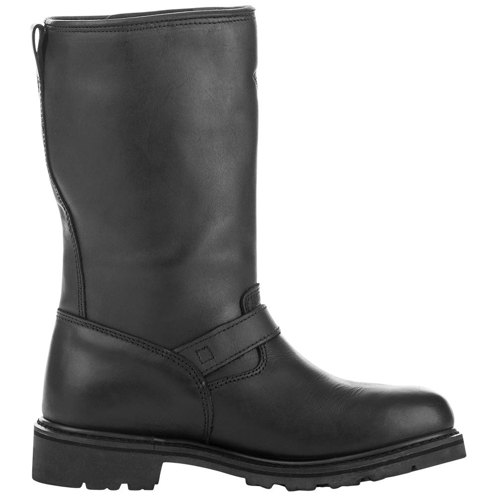 Highway 21 Primary Engineer Boots for Men & Women - Durable Motorcycle Riding Boots with Steel Toe & Slip-Resistant Sole - Perfect for Harley, Cruiser & Adventure Biking