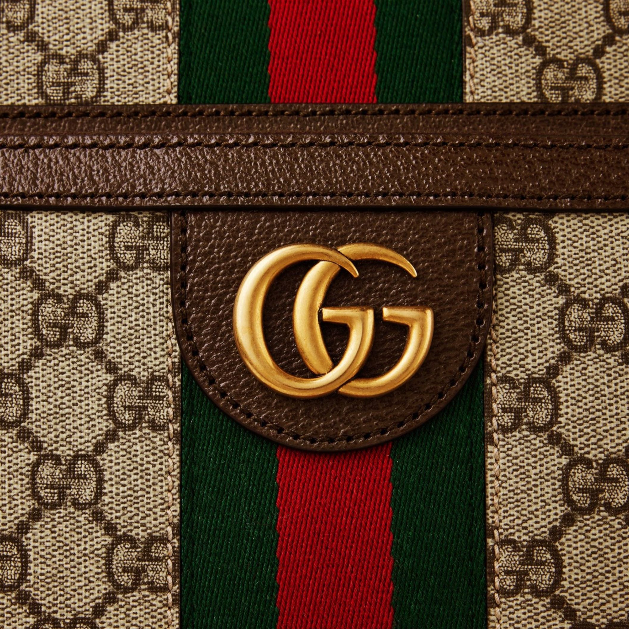 Gucci Ophidia GG Supreme Small Backpack for Women - Luxury Designer Shoulder Bag for Travel, Work & Everyday Use