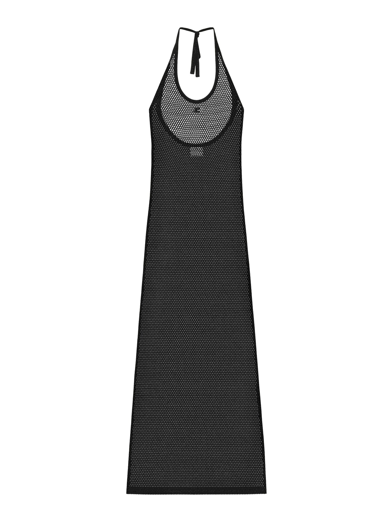 Stylish HOLISTIC MESH LONG DRESS for Women - Flowy Boho Maxi Dress with Breathable Fabric - Perfect for Beach, Vacation & Summer Outfits