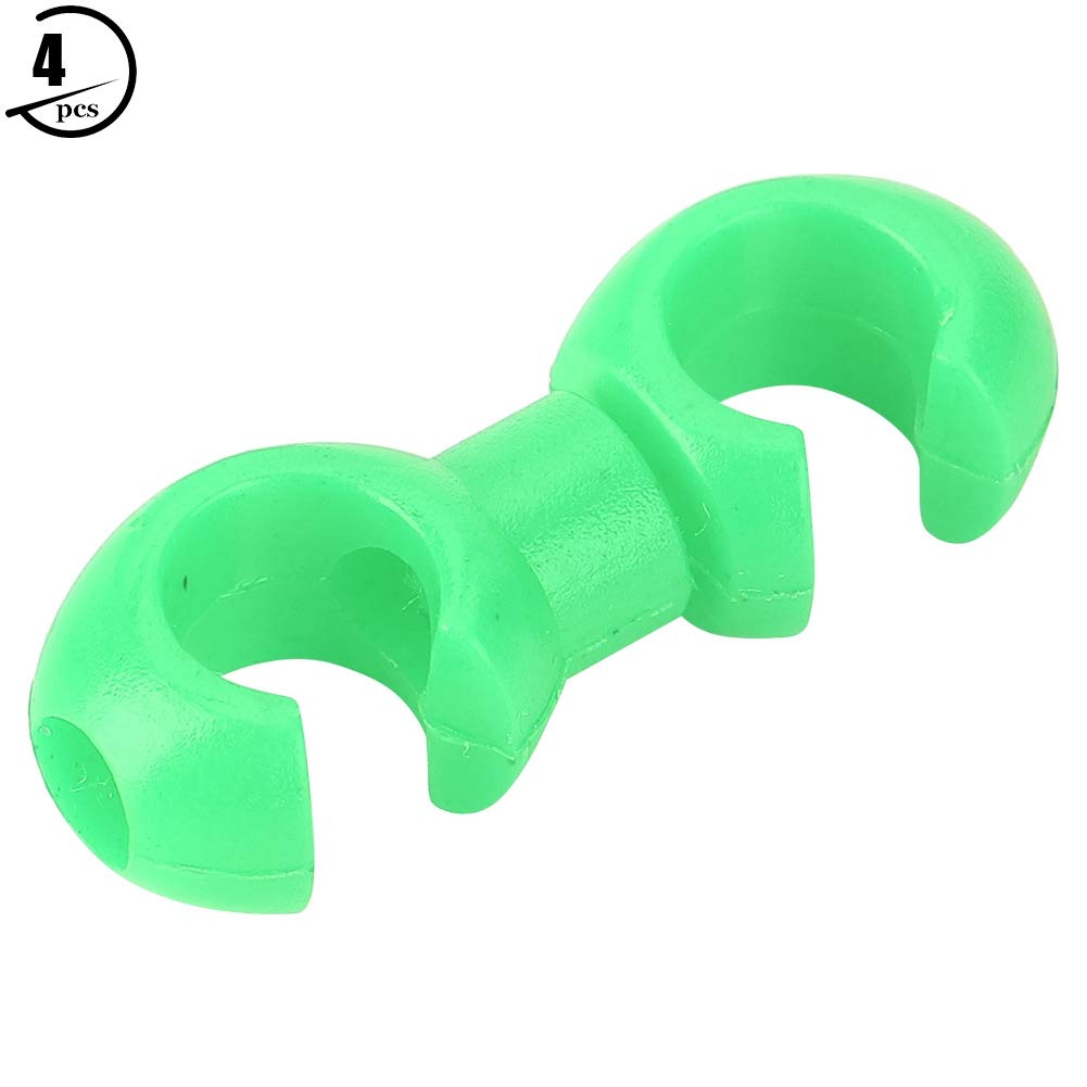 Cerlingwee Bike Line Buckle - Durable Plastic Brake Cable Clips for Road & Mountain Bikes | Secure Cable Management for Cycling, Commuting & Outdoor Adventures