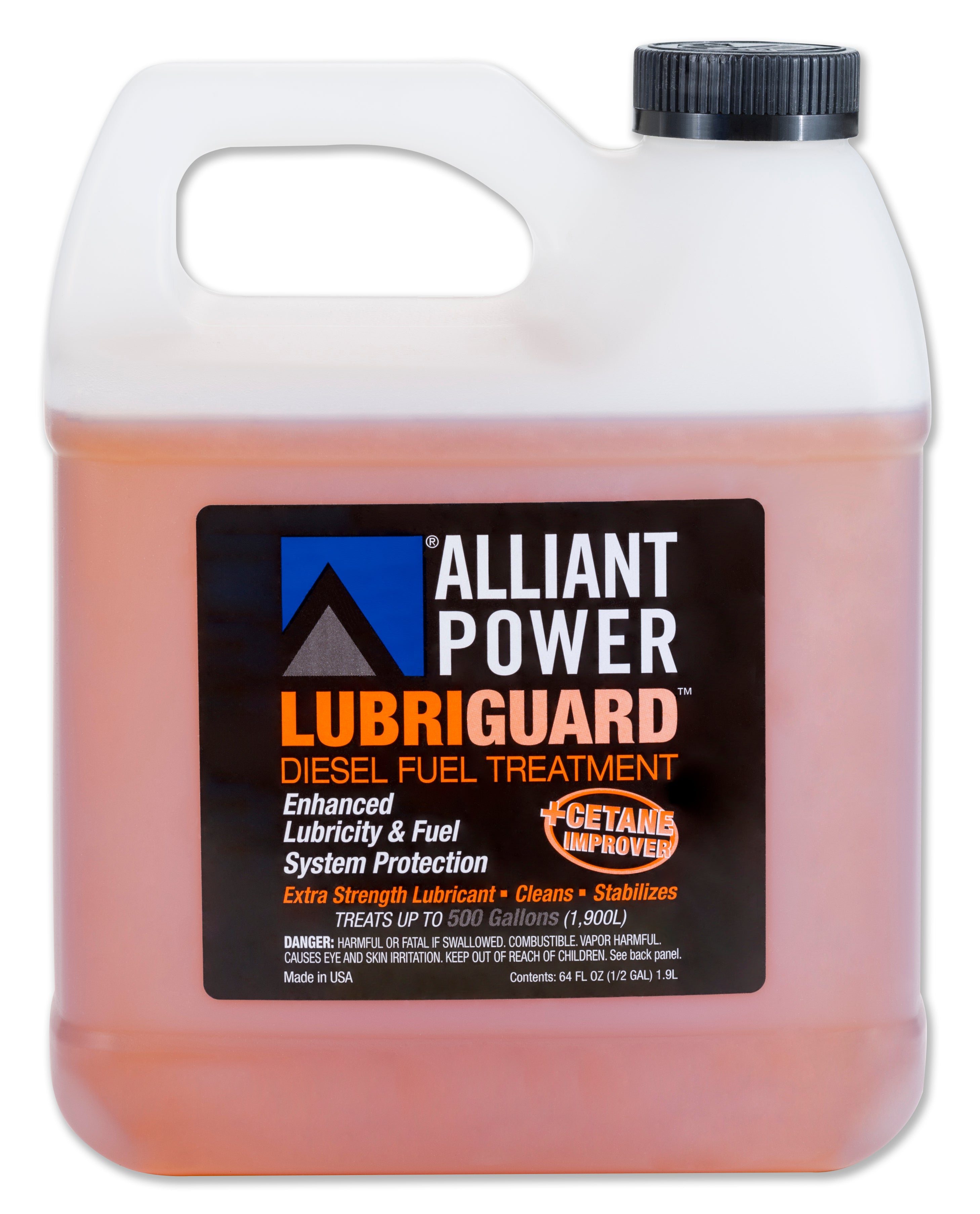 AP0511 LUBRIGUARD Engine Oil Treatment 64 oz (Treats 500 Gallons) - Case of 6 - Improve Engine Performance & Fuel Efficiency for Cars, Trucks & Heavy Equipment