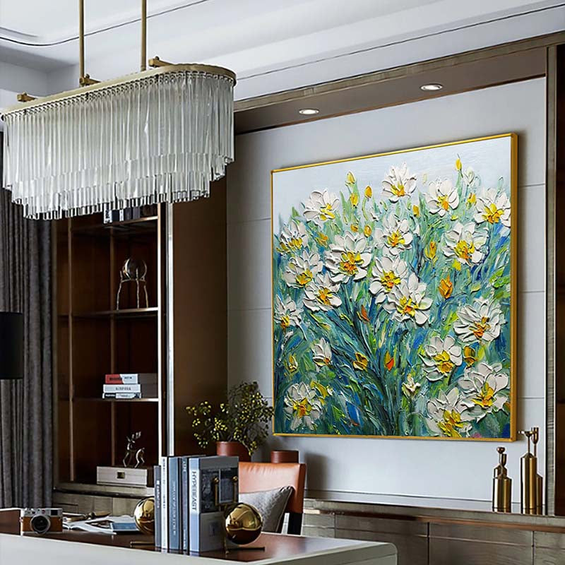 Flowers in the Mire - Premium Artificial Floral Arrangement for Home Decor, Wedding Centerpieces & Office Decoration