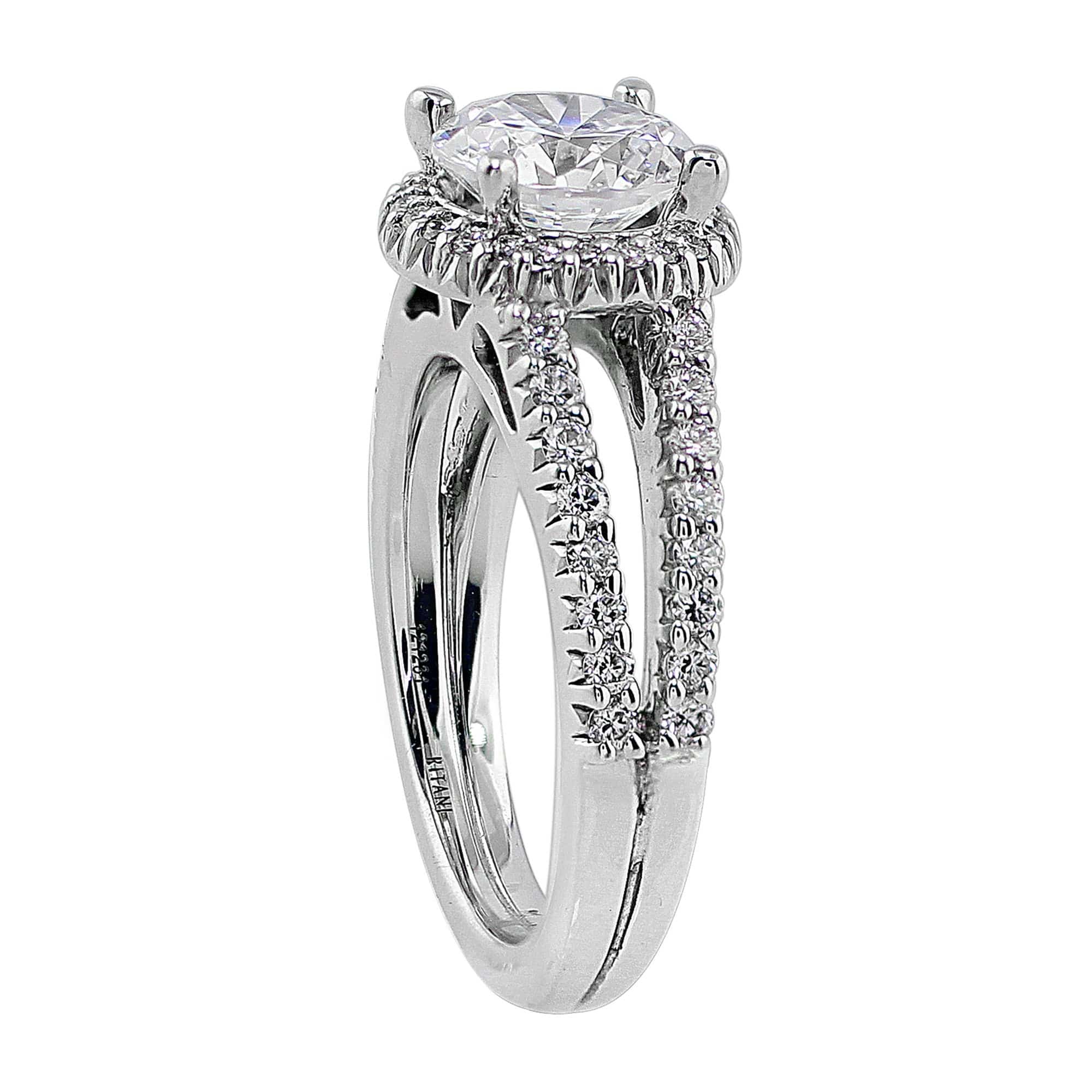 18K White Gold Bella Vita Diamond Ring for Women - Elegant Wedding, Engagement & Anniversary Jewelry Gift - Perfect for Proposals, Bridal & Special Occasions