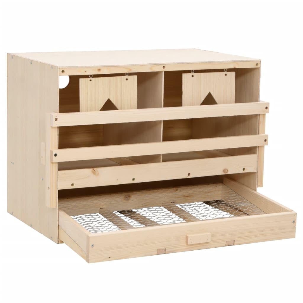Premium 2-Compartment Chicken Laying Nest Box - 24.8