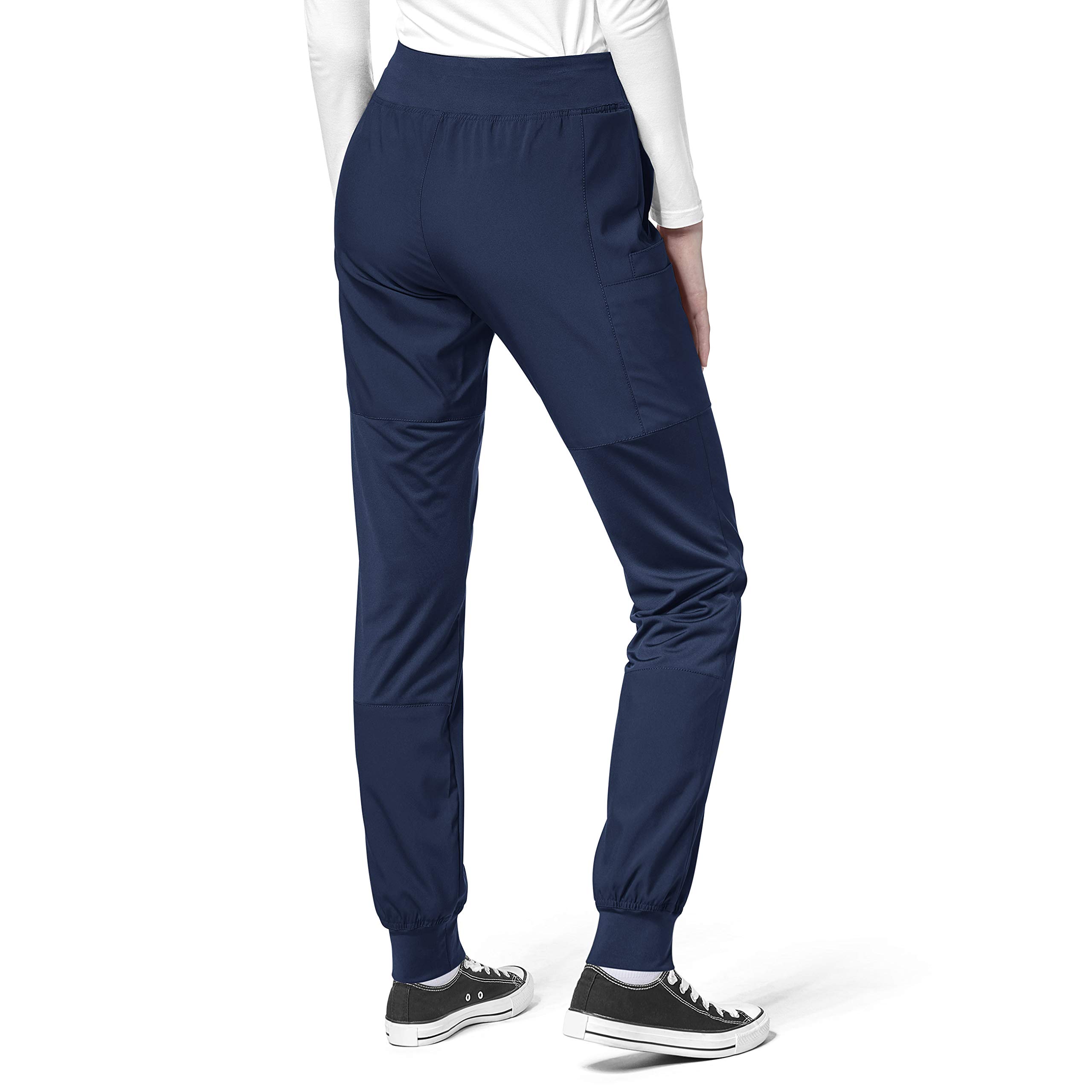 WonderWink Women's 5555 Comfort Waist Cargo Jogger Scrub Pants - Soft Stretch Medical Uniform Pants for Nurses, Doctors & Healthcare Professionals - Perfect for Hospital Shifts & Clinical Work