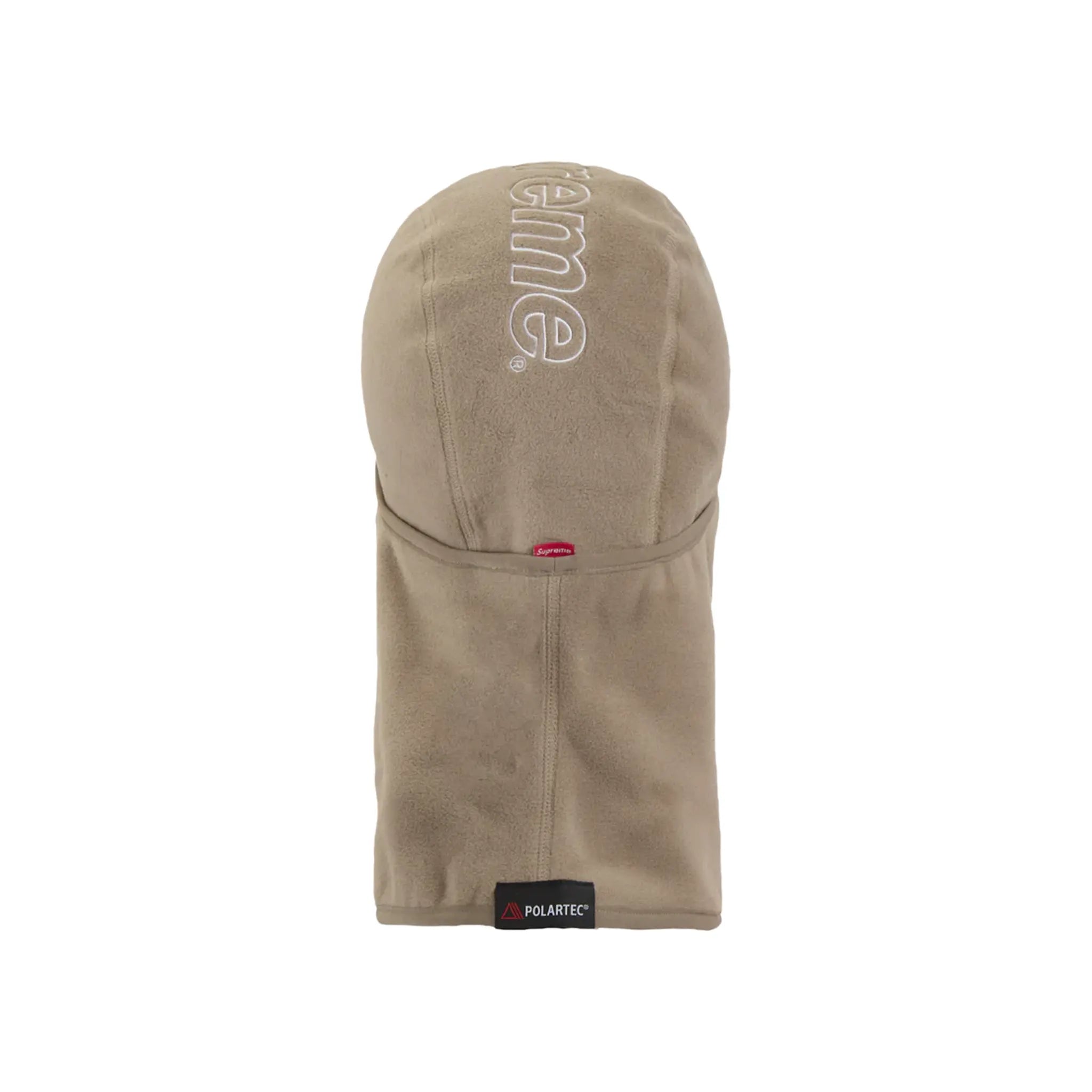 Supreme Polartec Balaclava Taupe - Winter Face Mask for Skiing, Snowboarding & Outdoor Activities (FW24)