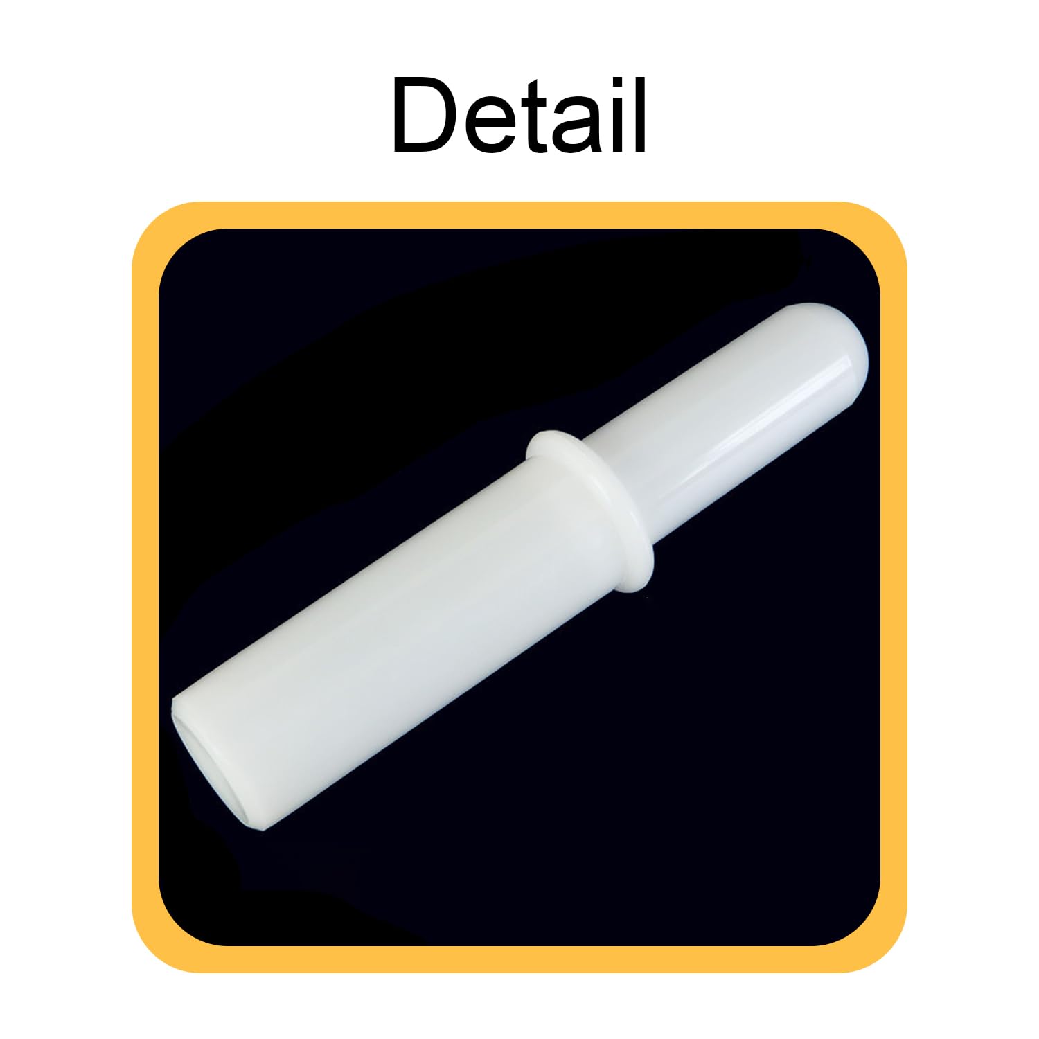 8.5 Inch Plastic Meat Pusher for Sausage Maker & Meat Grinders - Food Grade Safe - Perfect for Home Kitchen, Butcher Shop & Sausage Making Accessories