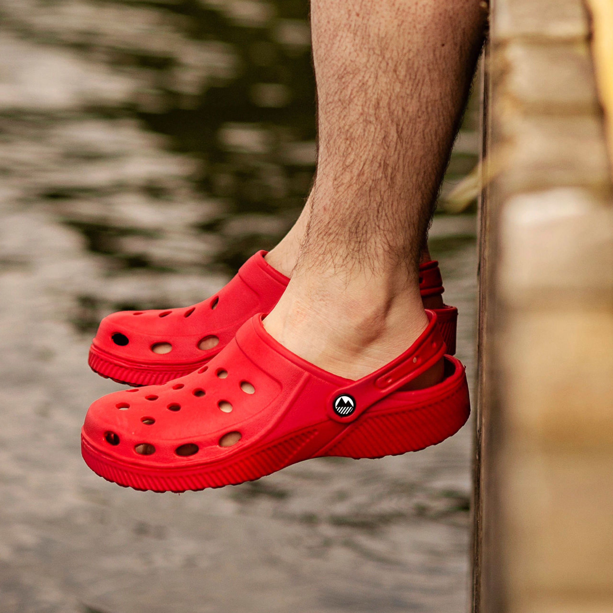 Men's Breathable Slip-On Clogs - Comfortable & Lightweight for Outdoor, Garden, and Casual Wear