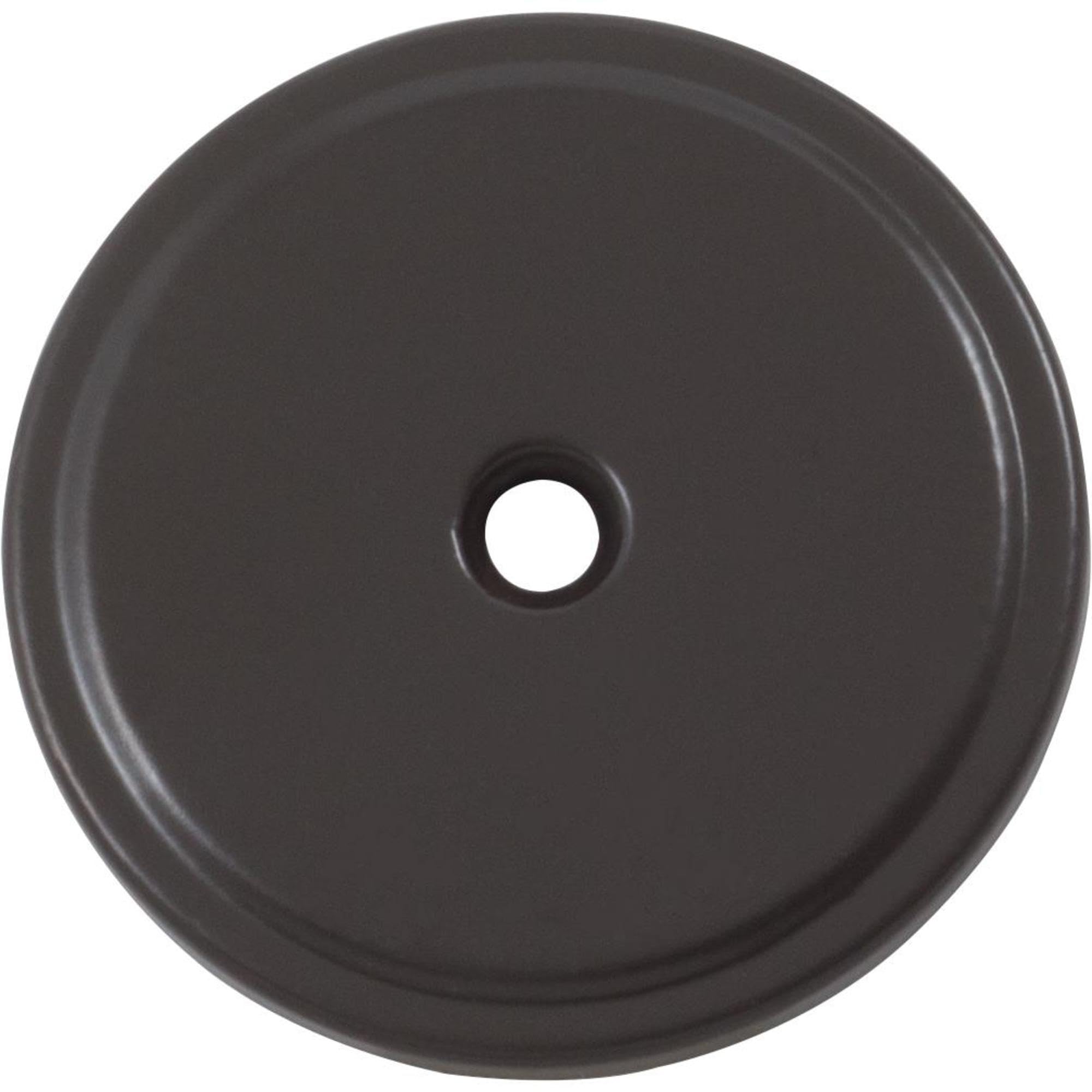 Stone Harbor Hardware 1-3/4 Inch Oil-Rubbed Bronze Bi-Fold Closet Door Knob Backplate - Perfect for Bedroom, Closet, and Interior Door Hardware Upgrade