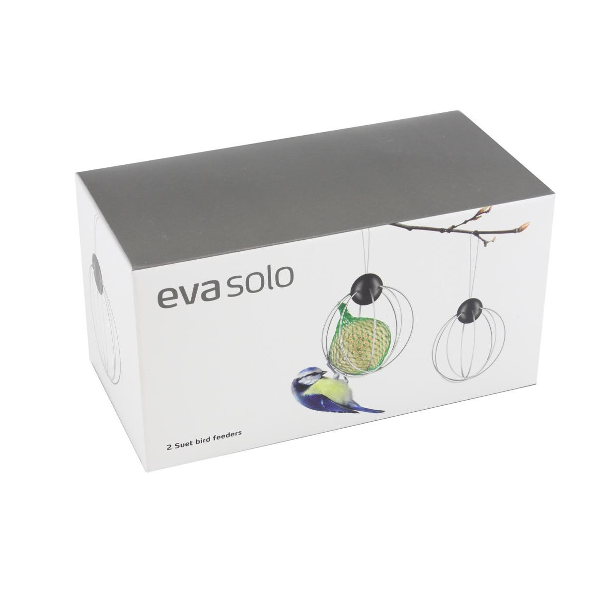 EVA SOLO Fat Ball Holder for Bird Feeders - Pack of 2, Secure No-Spill Design for Outdoor Bird Watching & Garden Decor