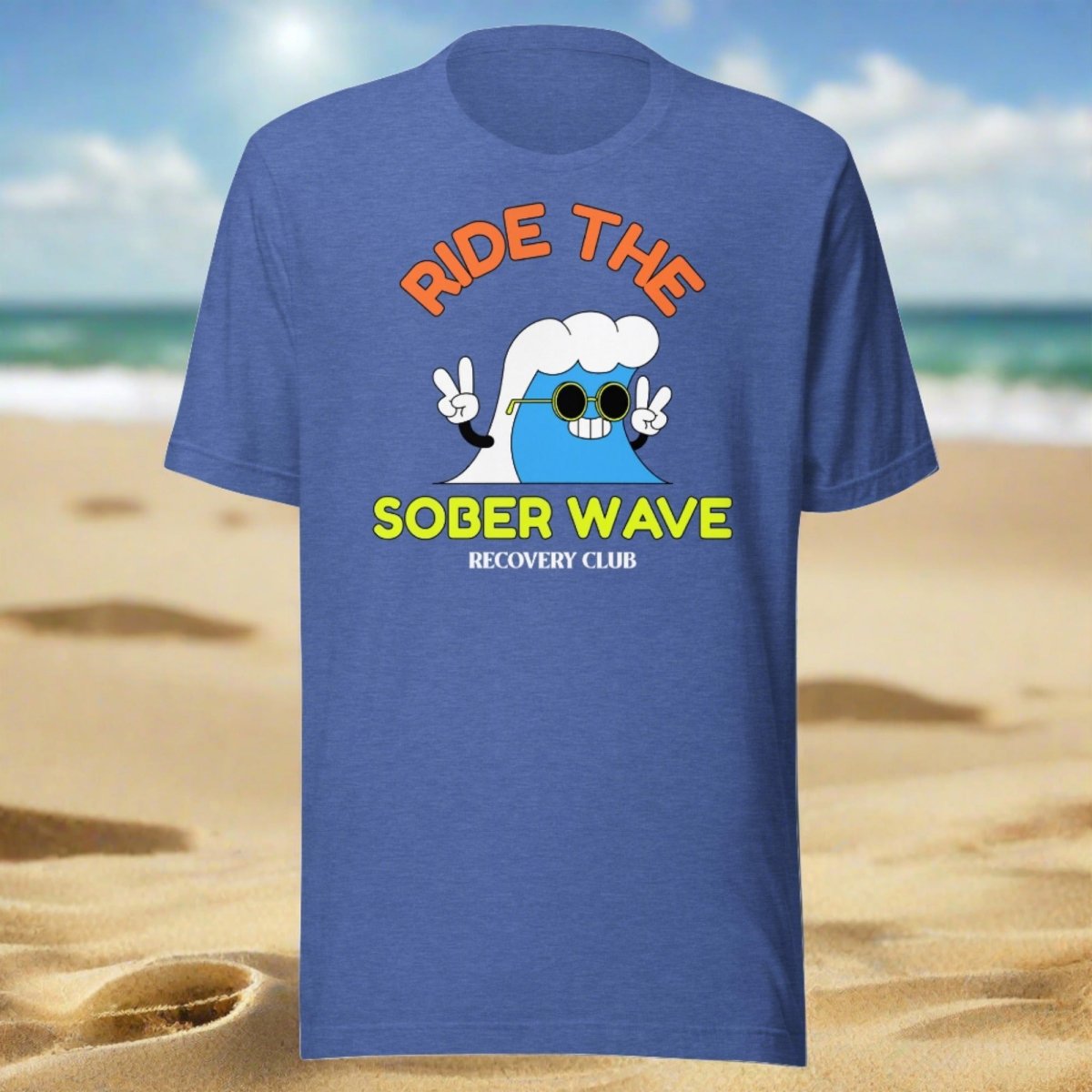 Sober Wave Unisex T-Shirt - Comfortable & Stylish Graphic Tee for Men & Women - Perfect for Casual Wear, Parties, and Everyday Outfits