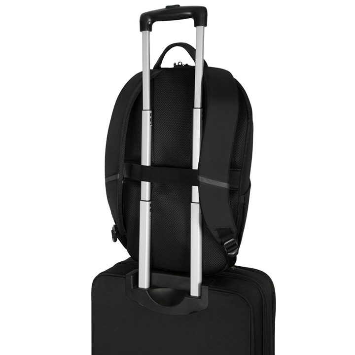 Targus Transpire 15.6 Inch Laptop Backpack - Lightweight & Durable Business Backpack for Men & Women, Perfect for Work, School & Travel (Black)
