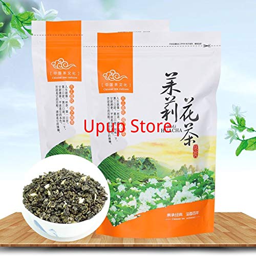 Organic Early Spring Jasmine Green Tea for Weight Loss & Wellness - Pure Chinese Jasmine Flower Tea - Healthy Green Food for Detox & Relaxation - Perfect for Afternoon Tea & Stress Relief