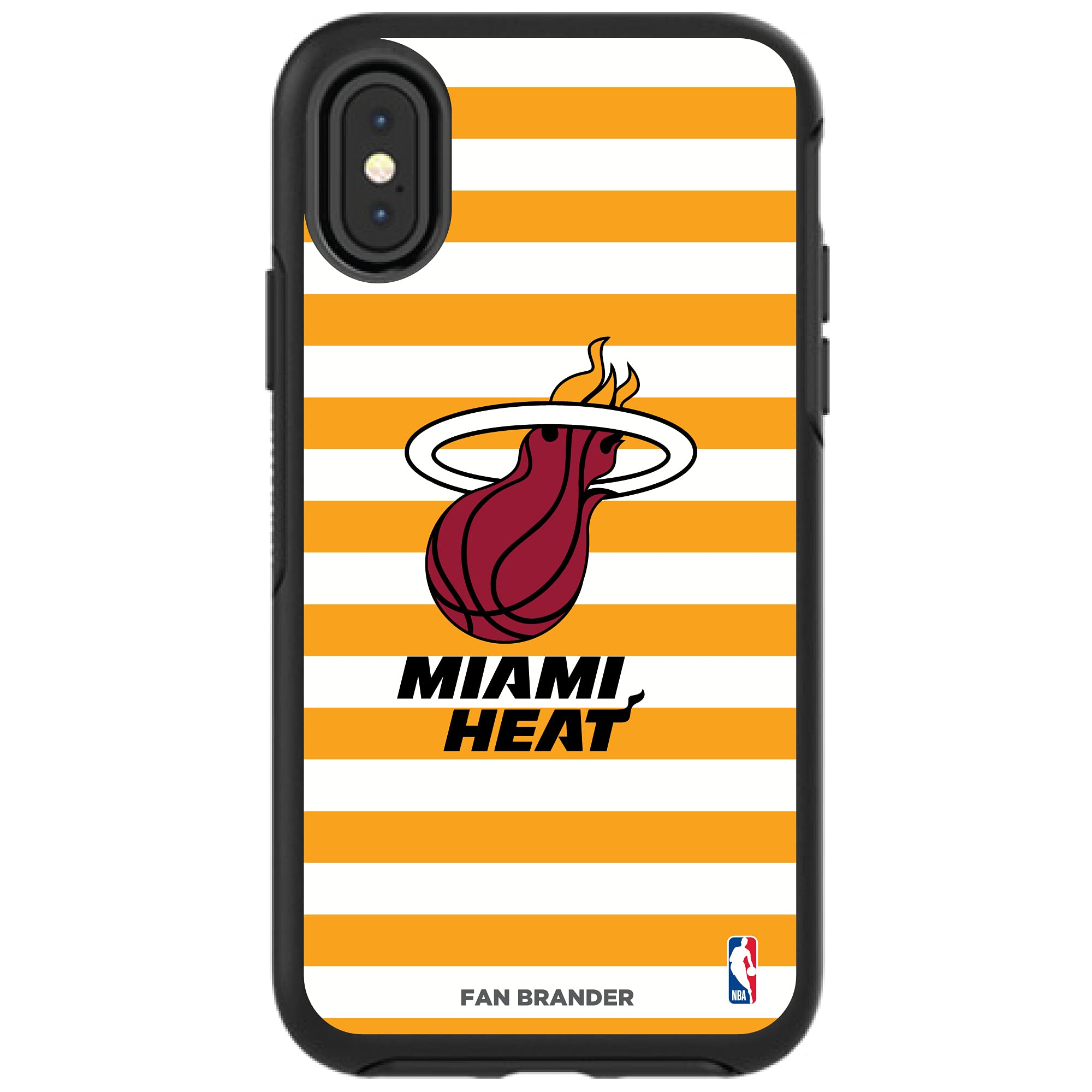 NBA OtterBox Symmetry iPhone Case - Stripes Design for Sports Fans