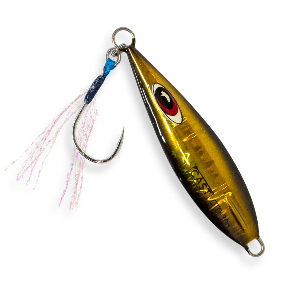 Cast Slow Pitch Jig 30g - Premium Saltwater Fishing Lure for On The Drop Technique - Perfect for Deep Sea, Offshore, and Bottom Fishing