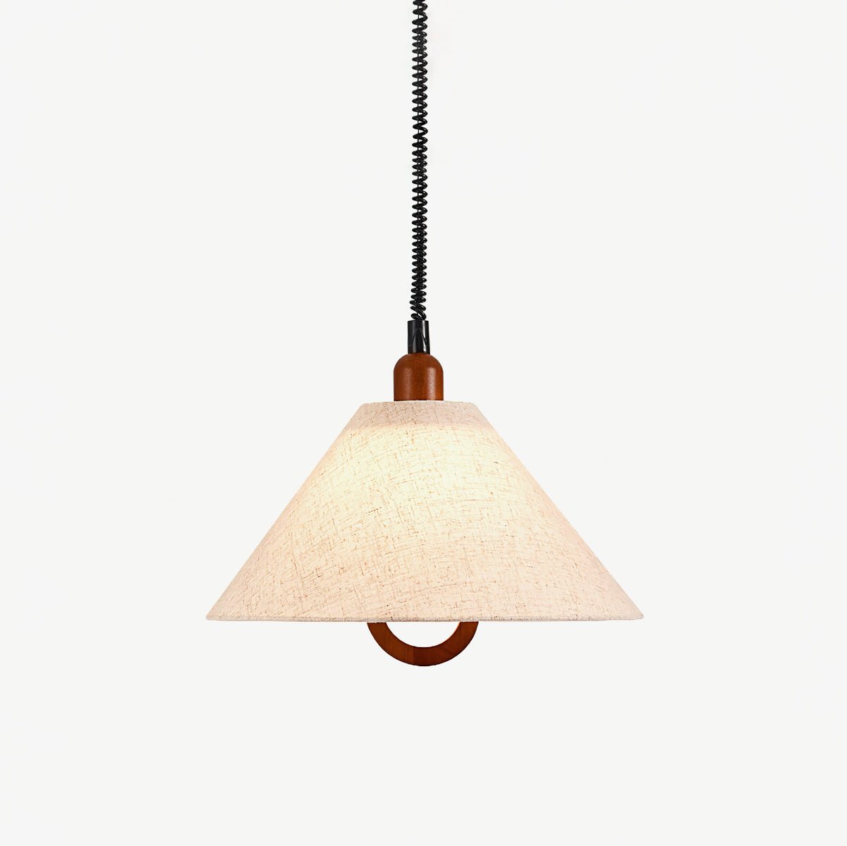 Modern Looped Pendant Lamp - Stylish Hanging Light Fixture for Dining Room, Kitchen Island & Bedroom Decor