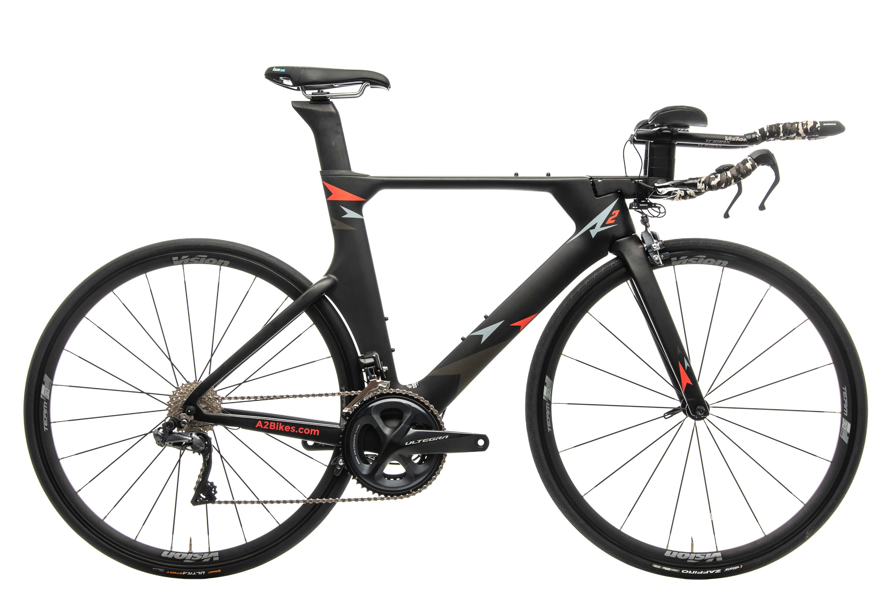 A2 Bikes Speed Phreak Triathlon Bike 2019 - Medium Size | Lightweight Carbon Frame for Competitive Racing & Endurance Training