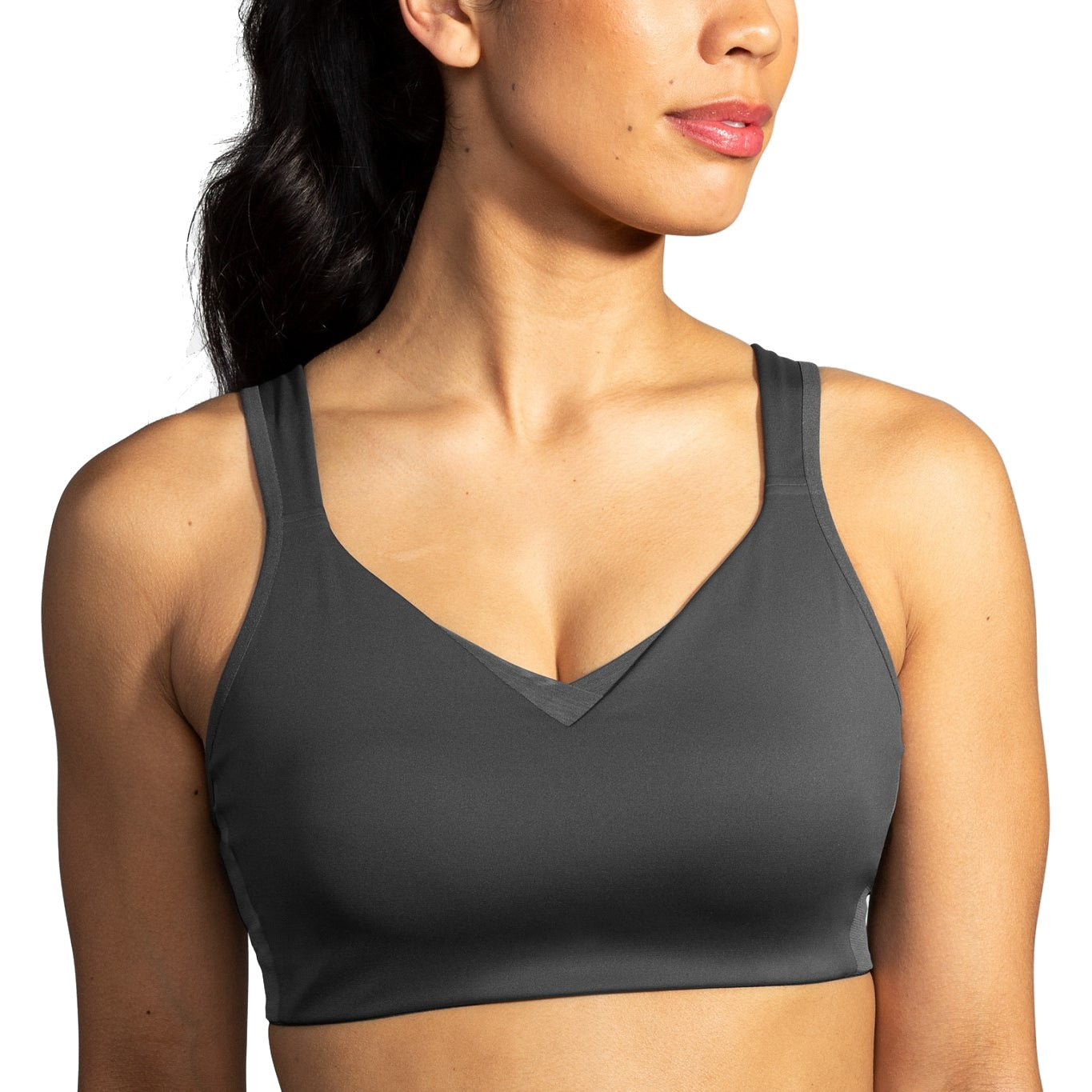 Brooks Drive Convertible Women's Sports Bra - Adjustable Straps for Running, Yoga & Gym Workouts - Comfortable & Supportive Activewear for High-Impact Exercise