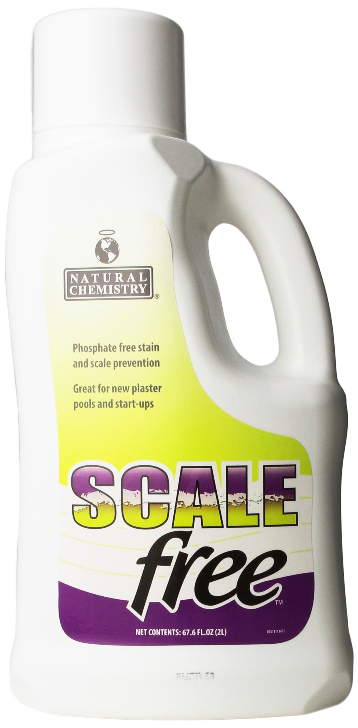 Natural Chemistry Scale Free Pool Cleaner - 2 Liter Bottle | Removes & Prevents Scale Buildup | Safe for All Pool Types | Ideal for Saltwater & Chlorine Pools