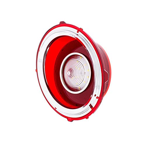 United Pacific 110375-76 LED Backup Light Kit for 1970-1973 Chevy Camaro - High Visibility Reverse Lights with LED Flasher | Perfect for Night Driving & Car Shows
