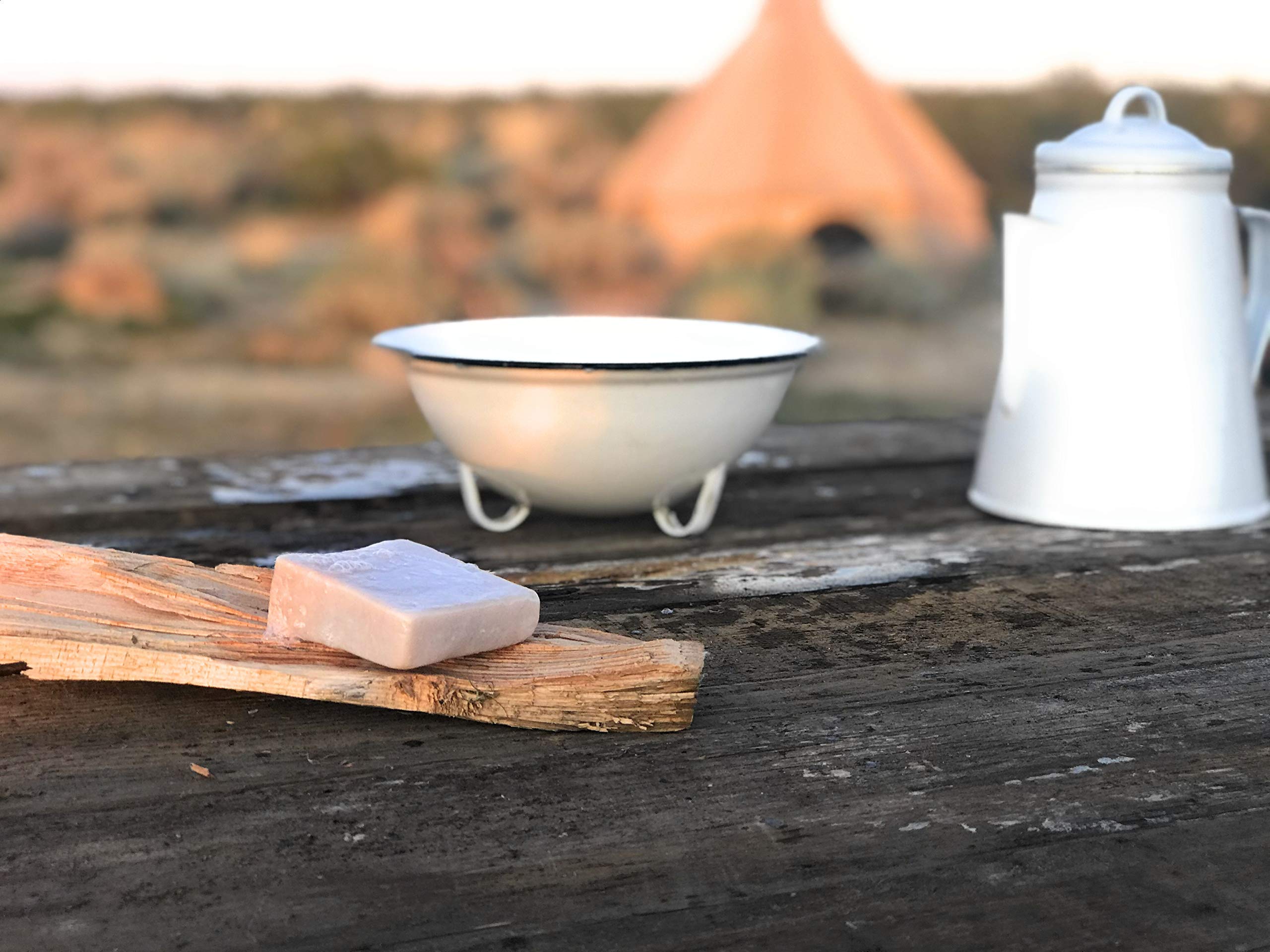 Natural Organic Cedarwood Soap Bar for Men | Handmade in USA | All-in-One Shampoo, Body & Beard Wash | Mountain Beast Man Tonic | Outdoor Adventure, Camping & Travel Essential