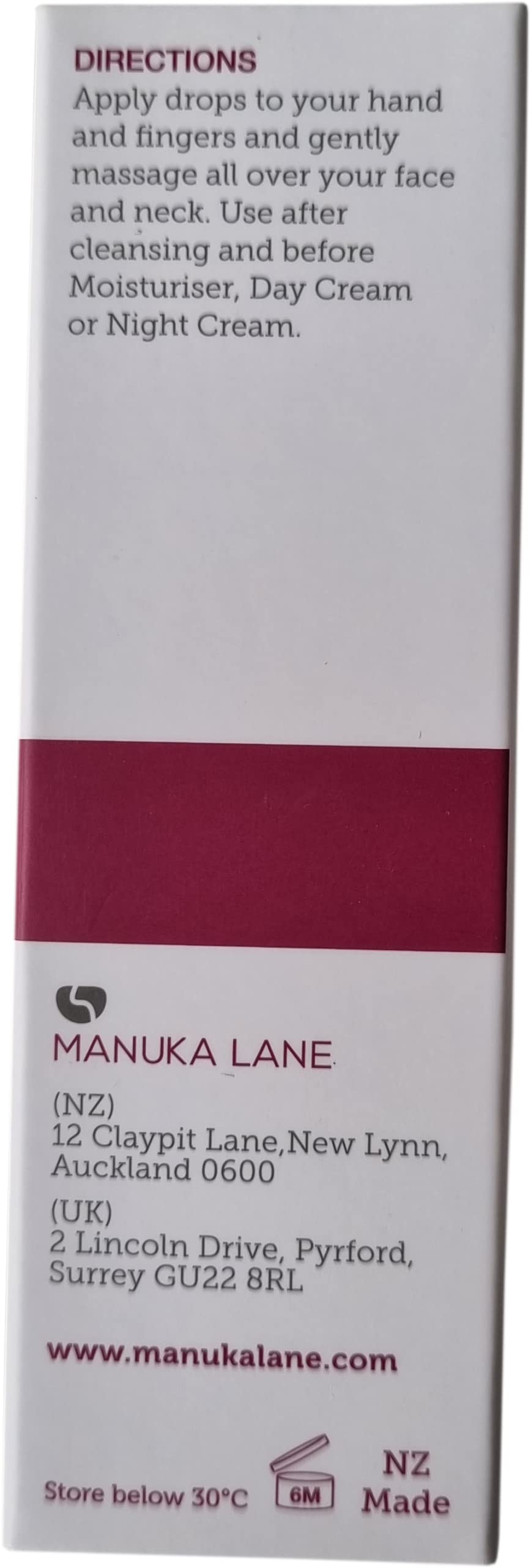 Manuka Lane Nourishing Face Oil with Sweet Almond Oil, Rosehip & Manuka Oil - Soothe & Moisturize Dry Skin | Best for Nighttime Skincare & Anti-Aging Routine
