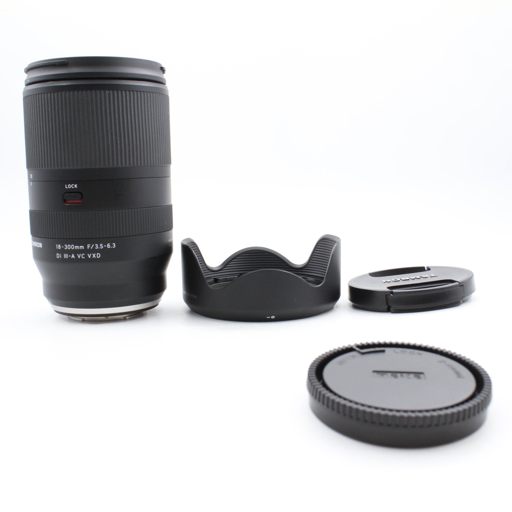 Used Tamron 18-300mm f/3.5-6.3 Di III-A VC VXD Lens for Fujifilm X Mount - Perfect for Travel, Wildlife & Sports Photography