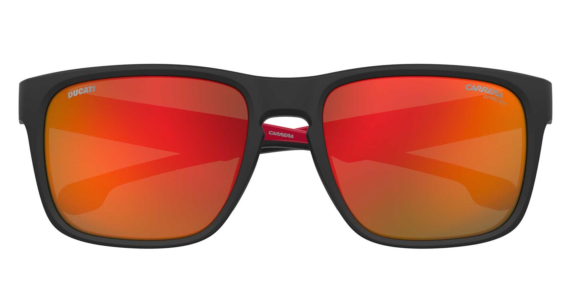 Carrera Ducati CARDUC 001/S Sunglasses - Men's Sports Cycling Shades with UV Protection - Perfect for Motorcycle Riding, Biking & Outdoor Adventures