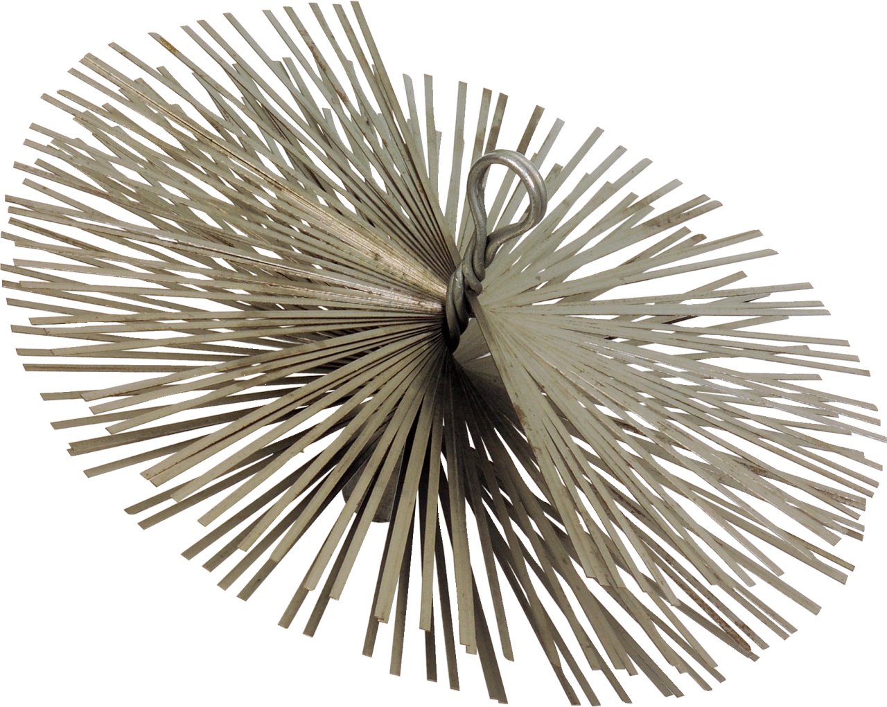 Stainless Steel Cleaning Brush - 250mm Round for Grills & Cookware