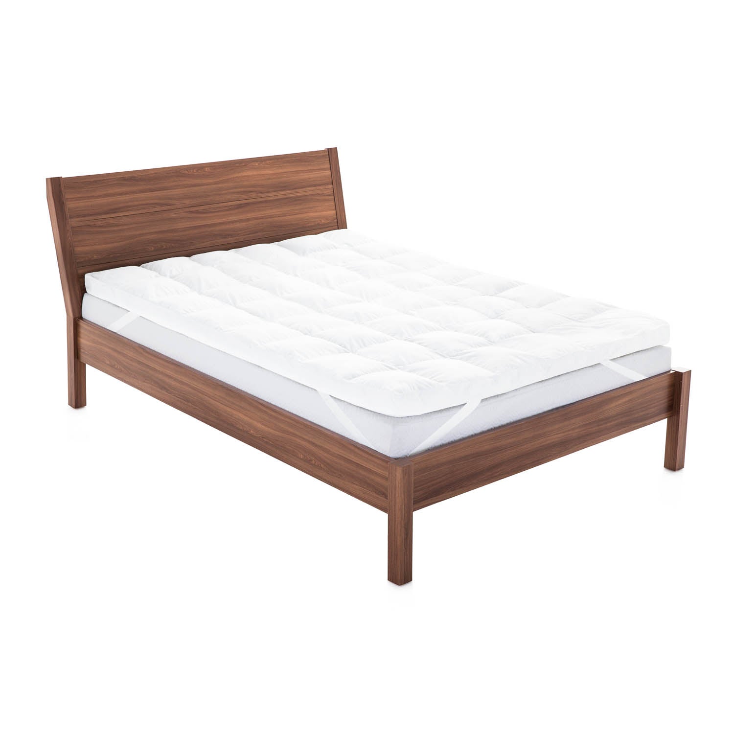 Malouf Isolus 3 Inch Down Alternative Mattress Topper - Plush Support for Back Pain Relief & Pressure Relief - Perfect for Side Sleepers & Hot Sleepers - Bedroom & Guest Room Comfort Upgrade