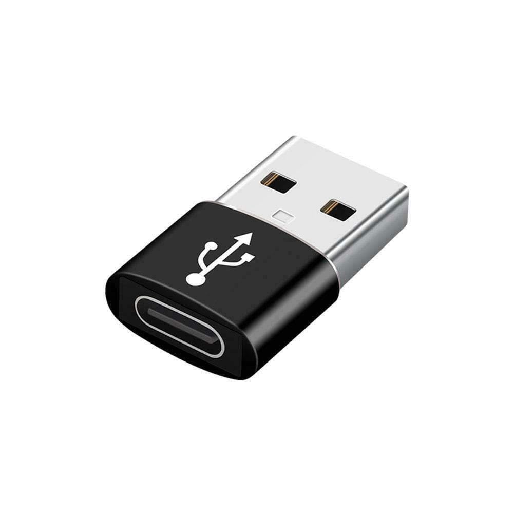 USB 3.0 to USB C Adapter - OTG Type C Female to USB Male Converter - Fast Charging & High Speed Data Transfer for MacBook, iPad, Samsung Galaxy - Perfect for Travel, Office & Home Use