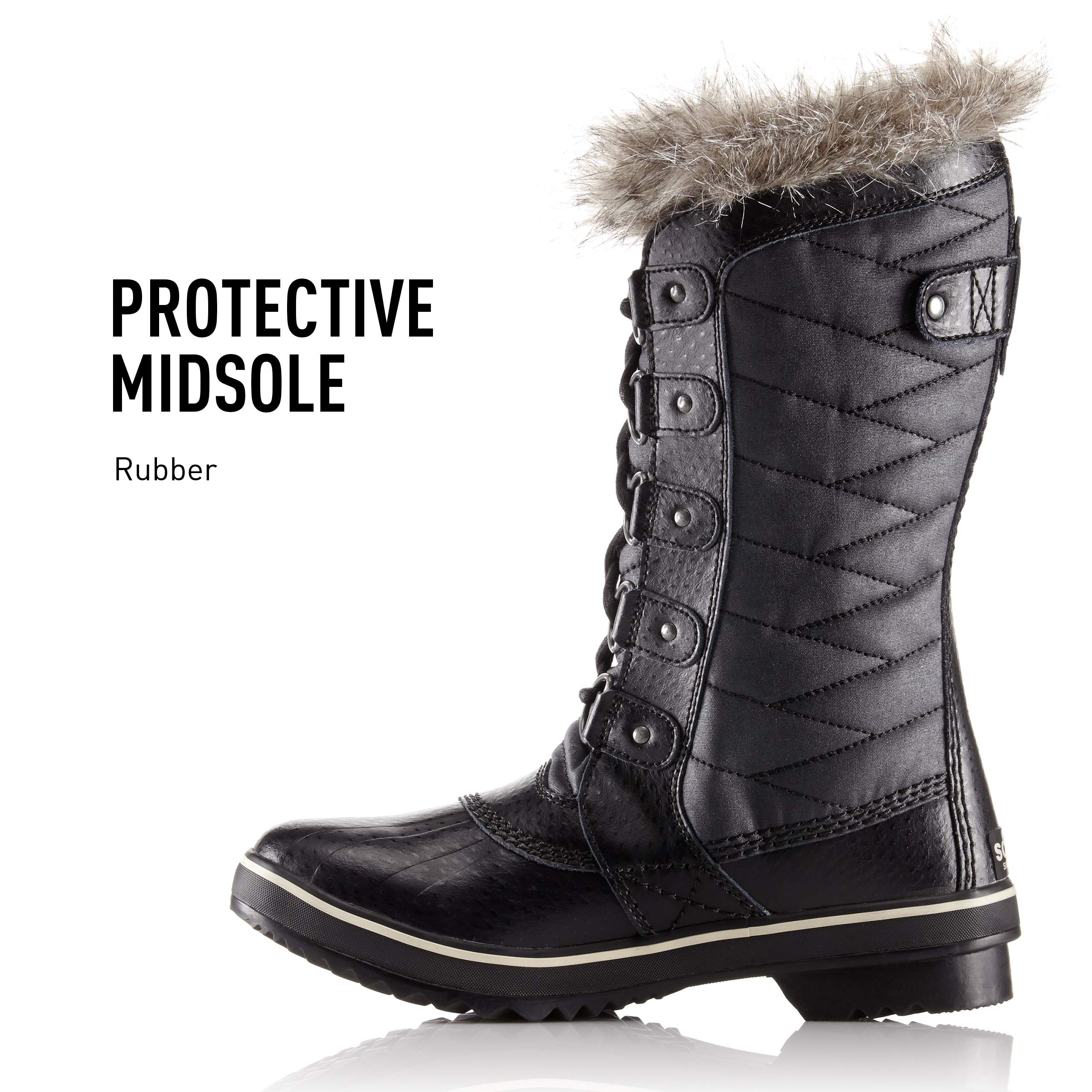 SOREL Women's Tofino II Waterproof Winter Boots - Snow & Rain Proof Cold Weather Shoes for Hiking, Walking & Outdoor Activities