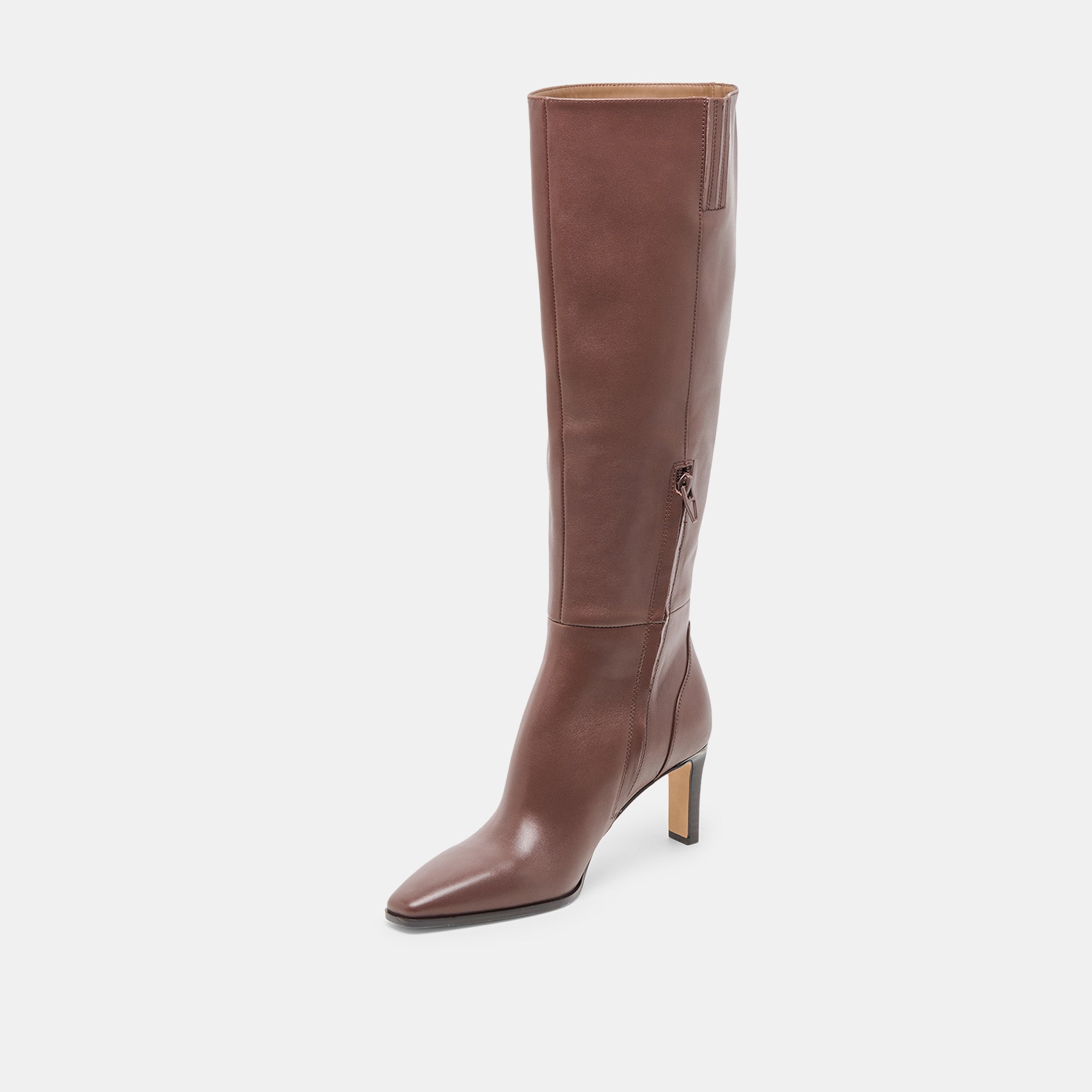EMMI BOOTS Women's Chocolate Brown Leather Ankle Boots - Stylish & Comfortable for Casual Wear, Office, and Night Out
