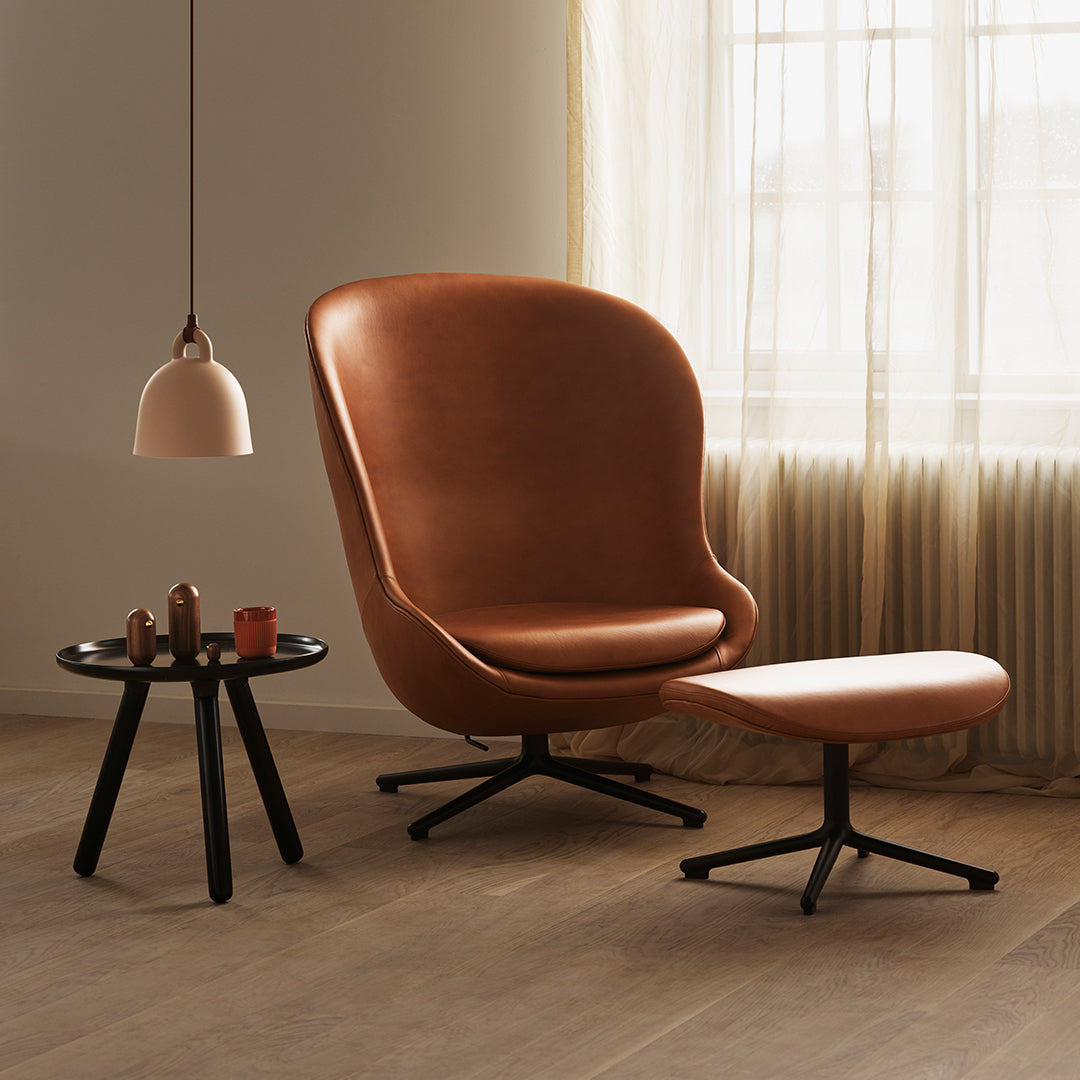 Premium Hyg Lounge Chair with 360° Swivel Base - Modern Accent Chair for Living Room, Bedroom or Office - Ergonomic Comfort for Relaxing & Reading