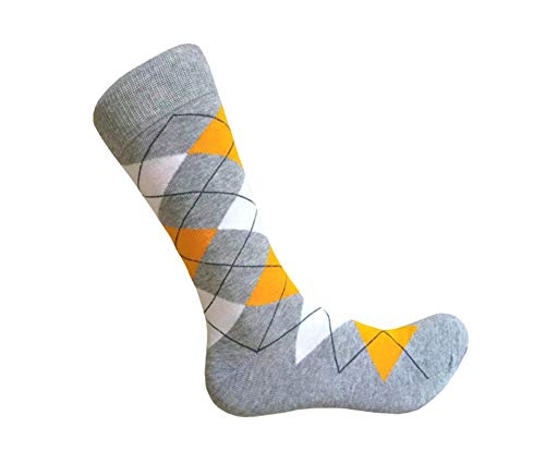 Heather Gray/White/Gold Yellow