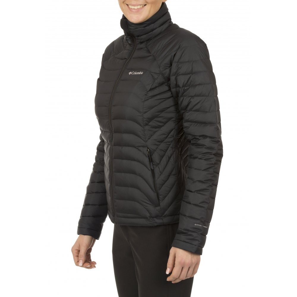 Columbia Women's Power Down Jacket - Lightweight Waterproof Winter Coat with Omni-Heat Thermal Reflective - Perfect for Skiing, Hiking & Cold Weather Outdoor Activities