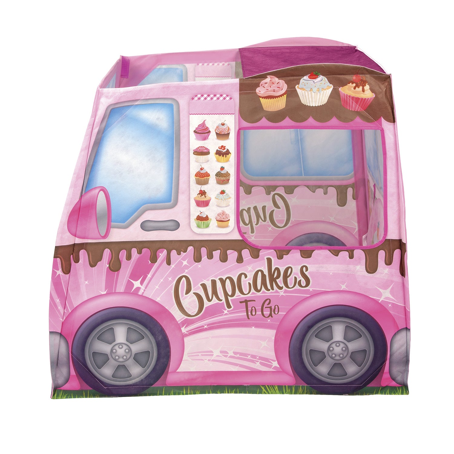 ExploreHut Cupcake Truck - Premium Cupcake Carrier for Baking & Party Supplies | Perfect for Birthday Parties, Wedding Desserts & Bakery Business