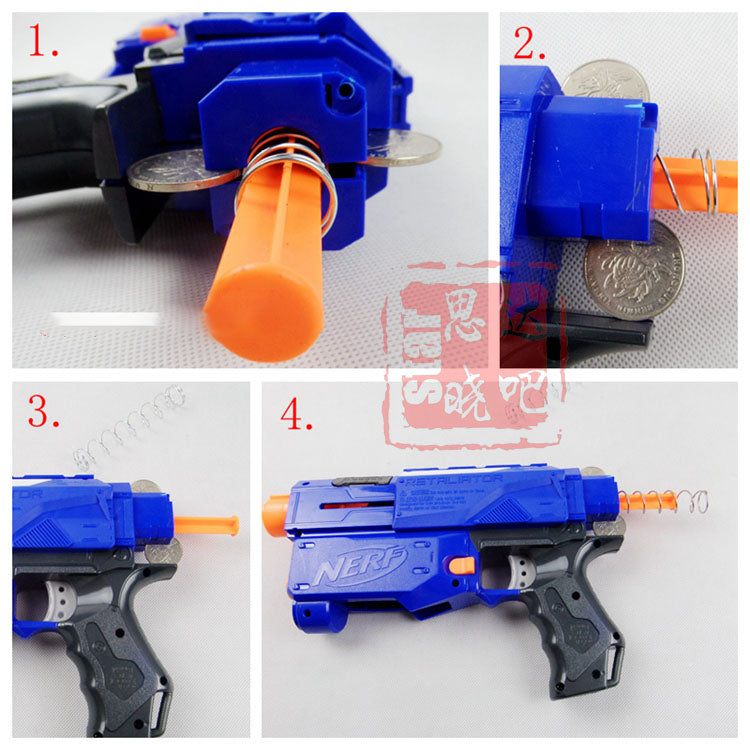 Nerf Modulus Recon MK II Blaster - Upgrade Spring Kit for Improved Performance | High-Powered Foam Dart Toy for Outdoor Games, Target Practice & Nerf Battles