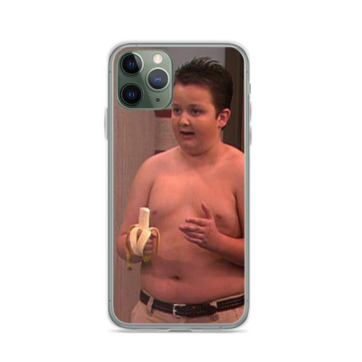 Gibby iPhone Case Compatible with iPhone 15/14/13/12/11/X/Xs/Xr/8/7/6/6s Plus - Slim Clear Transparent Protective Cover for Everyday Use, Work & Travel
