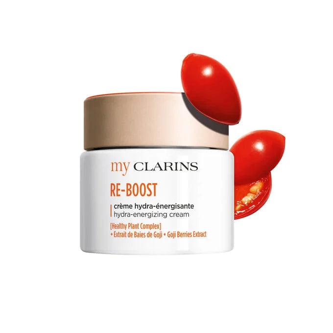 My Clarins RE BOOST Hydrating & Energizing Moisturizing Cream - Revitalize Dry Skin for Day & Night Use