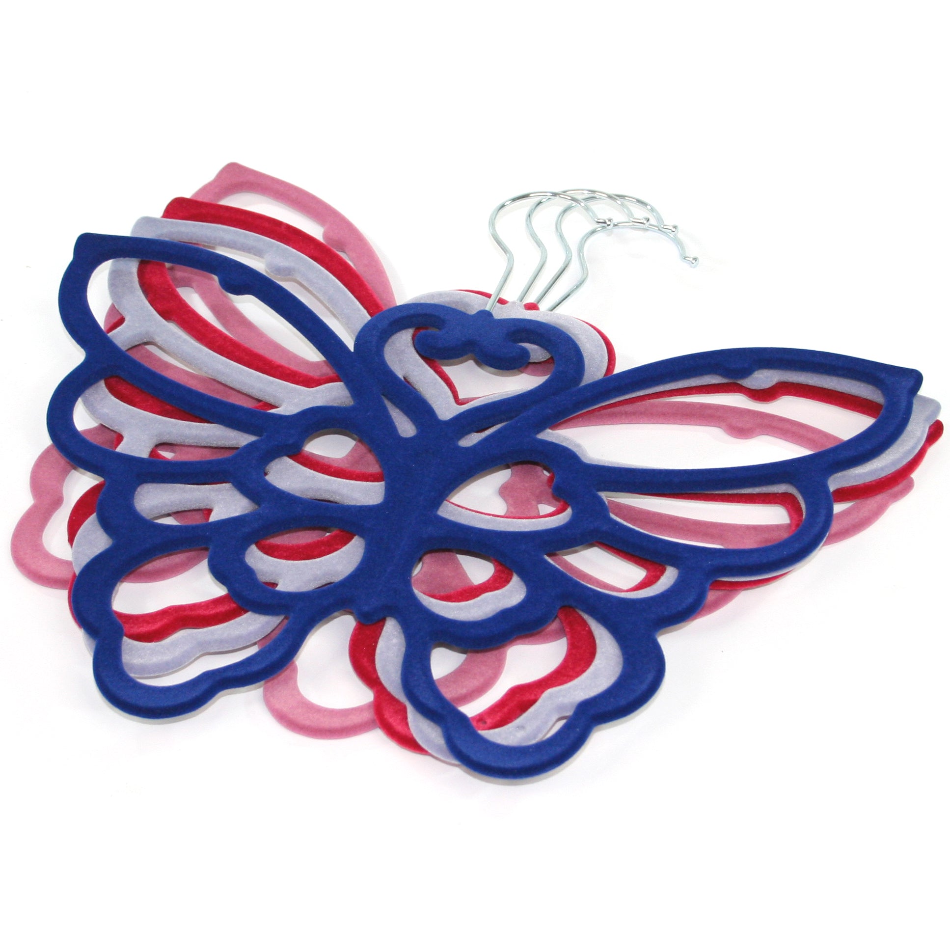 Butterfly Scarf Hanger - Space Saving Closet Organizer for Scarves, Shawls & Accessories | Perfect for Bedroom, Closet & Travel Storage