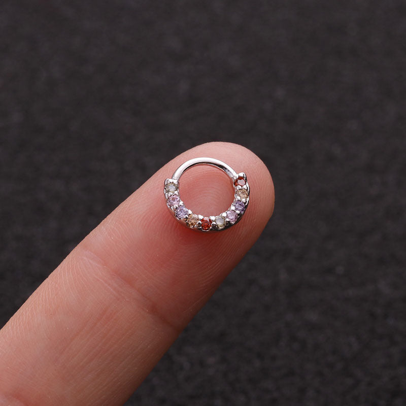 925 Sterling Silver Cartilage Mini Hoop Earrings - Dainty & Hypoallergenic Earrings for Women | Perfect for Everyday Wear, Gifts & Piercing Jewelry | HSPJ1938