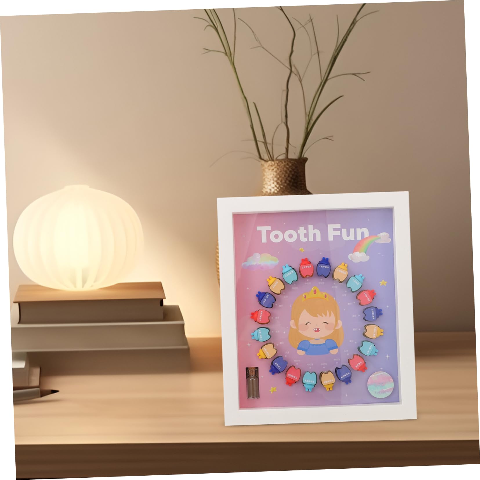 KOMBIUDA Teeth Storage Box Set - Kids Tooth Holder Case for Baby Teeth & Fetal Hair Keepsake - Perfect for Organizing and Preserving Children's First Teeth & Special Memories