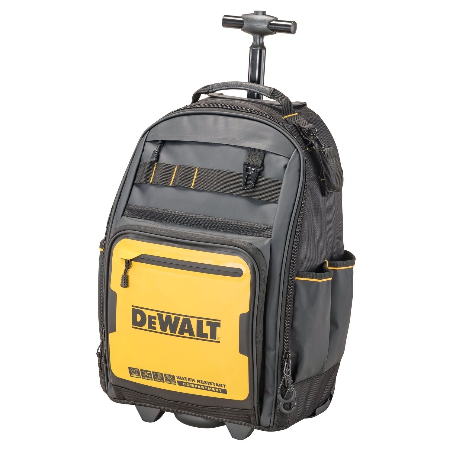 DEWALT DWST560101 PRO Rolling Tool Backpack - Heavy Duty Wheeled Backpack for Construction, Electricians & DIY Projects - Perfect for Job Sites & Outdoor Work